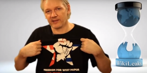 julian assange for west papua